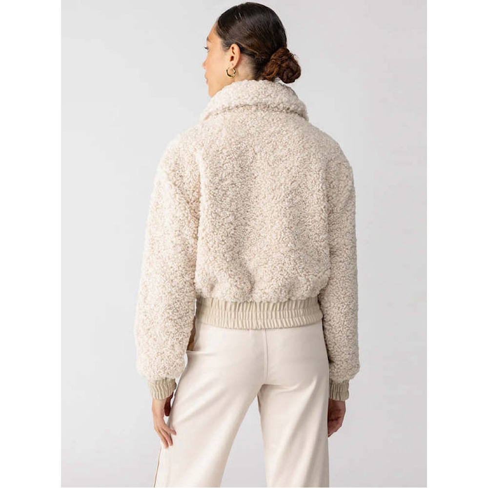 Sanctuary Libby Sherpa Faux Fur Jacket Toasted Almond‎ MEDIUM - Picture 2 of 8